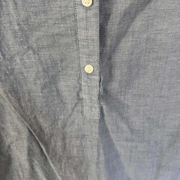J. Crew Blue Casual Button Down Shirt with Long Sleeves 310 - Picture 6 of 11